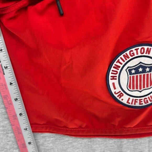 IPD Huntington Beach Jr Lifeguard Mens 32 Red Board Shorts 83 Style Swim - Picture 11 of 12
